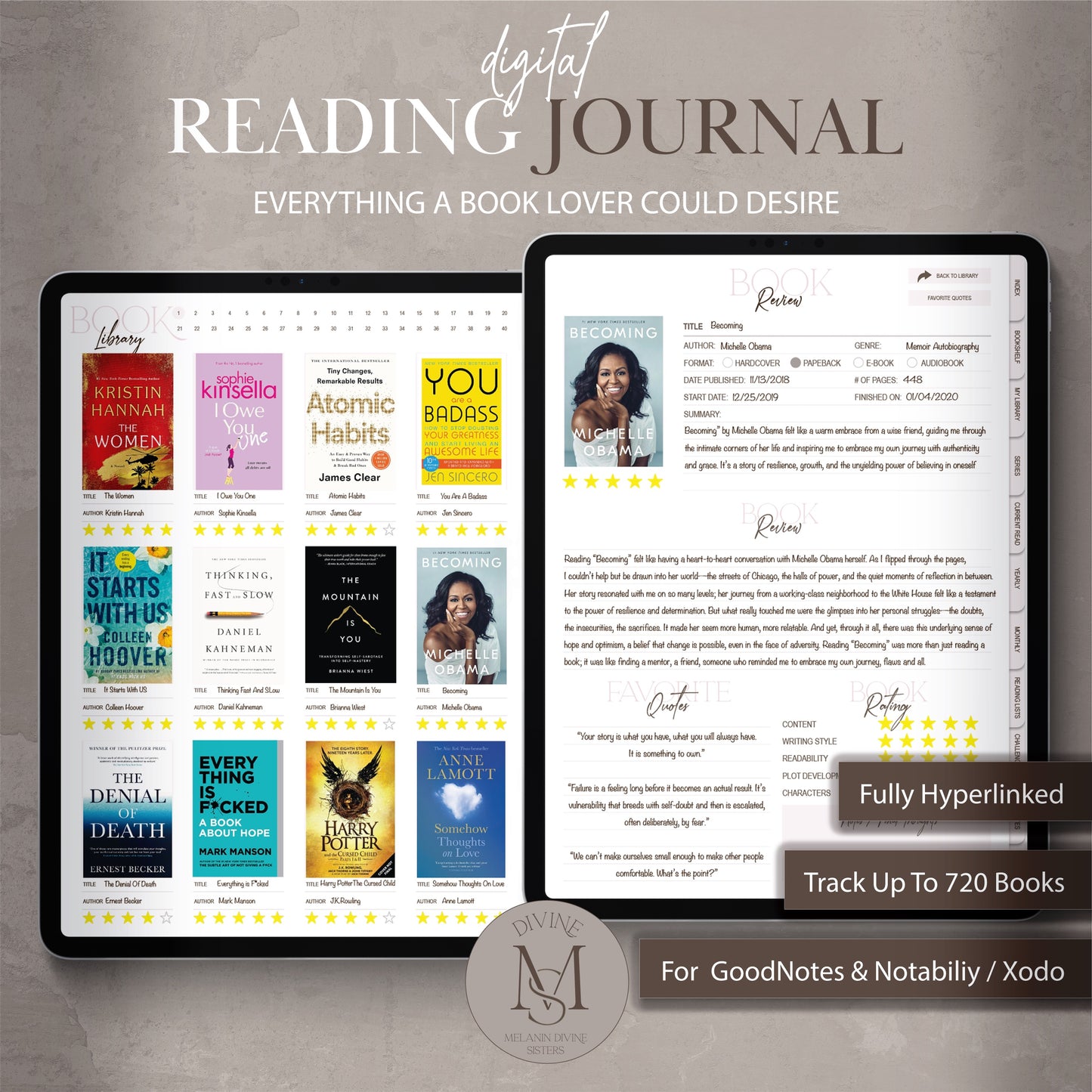 Digital Reading Journal